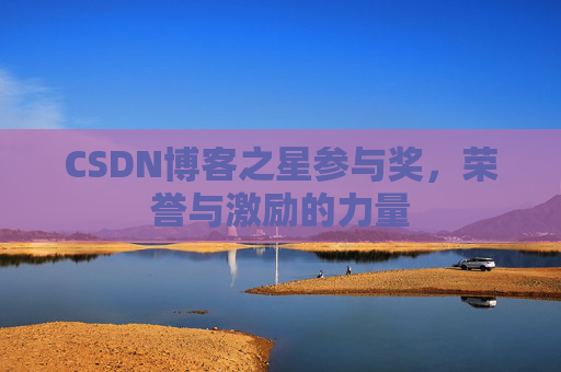 CSDN博客之星参与奖，荣誉与激励的力量